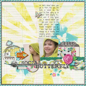 social butterfly
