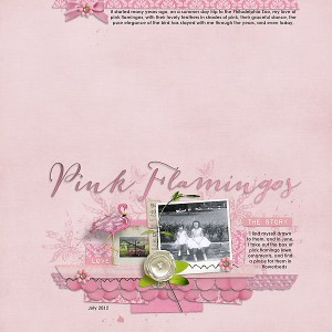 pink flamingos