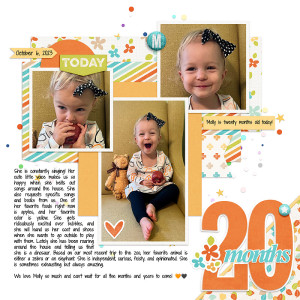 Molly is 20 Months Old