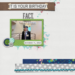 It is your birthday Speed Scrap