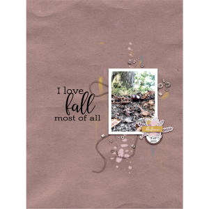 I love fall most of all