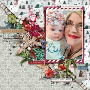 Oh Deer! It's Christmas! ~ Watch Cheryl Scrap LIVE for December 2022