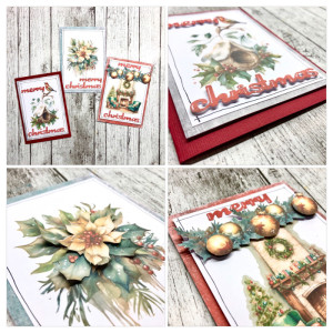 Christmas Cards - hybrid close up