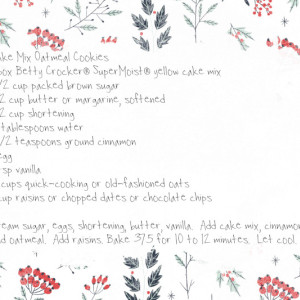 DYD Recipe Card - White