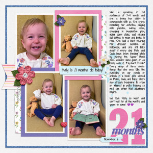Molly is 21-Months Old!