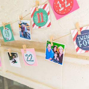 Photo Advent Calendar close-up (hybrid)