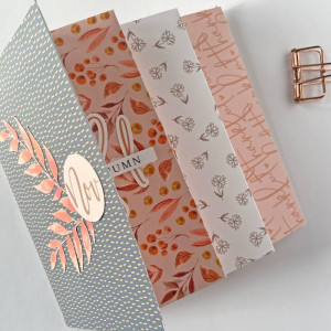Mini Envelope Album using Thankful collection by Dunia Designs