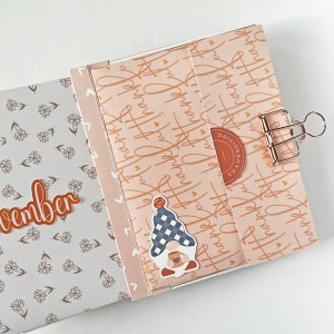 Mini Envelope Album using Thankful collection by Dunia Designs