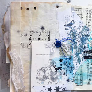 Let's Hope - Hybrid Junk Journal Left Side