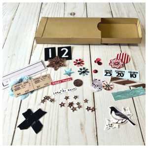 Pop Up Surprise Box - pieces