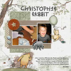 Nov 23 Scraplift Challenge: Christopher Rabbit