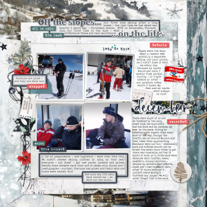 Off the slopes...