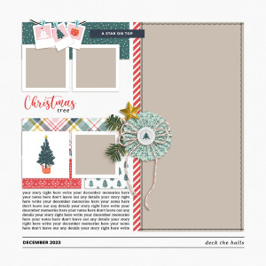 Foundation Page: Christmas Tree