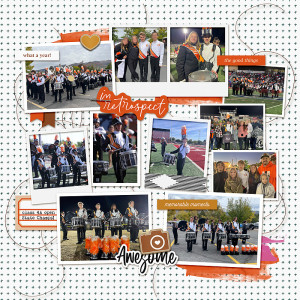 marching band highlights - right side