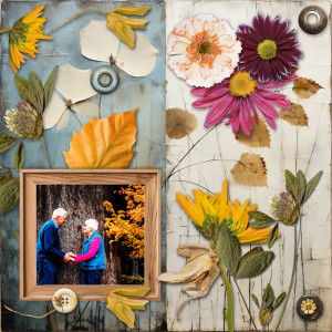 Autumn Blooms The Dried Edition