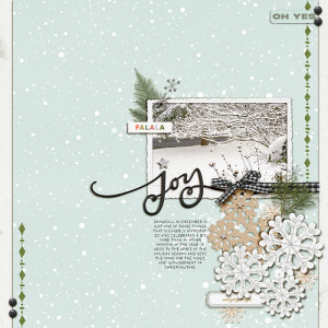 snow joy | byoc challenge december 23