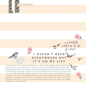 January 7 - Looking Forward