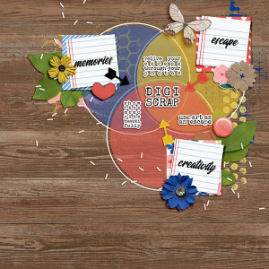 Venn Diagram - Digiscrap