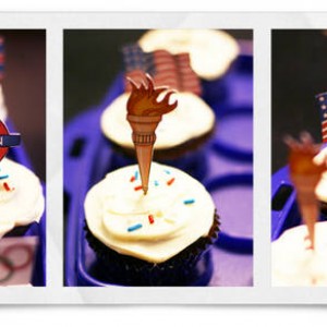 Olympic Cupcake Toppers