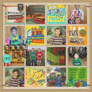 Goodbye Preschool