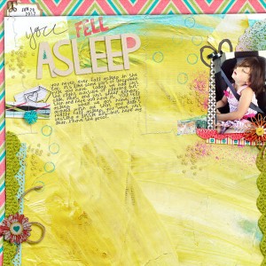 you fell asleep