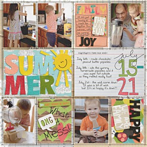 Project Life - Week 29 - Left
