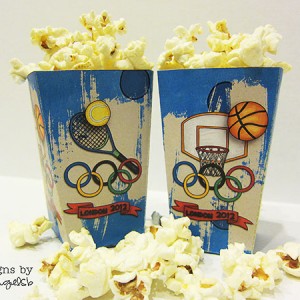 Olympic Popcorn Boxes