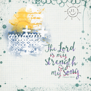 January 11 Colourful Word Art Resize