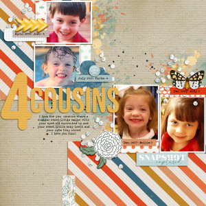 MOC 12-Day 6-Family Connection:  4 cousins