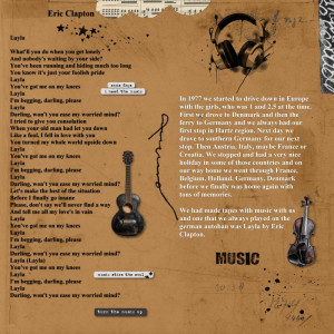 January 29 - Song Lyrics Challenge