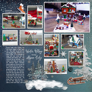 MOC12 Day 24: Winter Village
