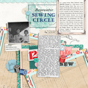 Feb 24 Photography Challenge: Bayswater Sewing Circle