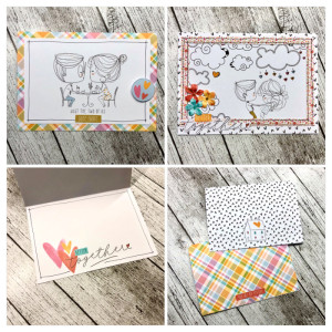 Valentine’s Cards - hybrid - front and back