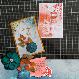 Two Greeting Cards using Sing to Me