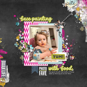 Face Painting With Food