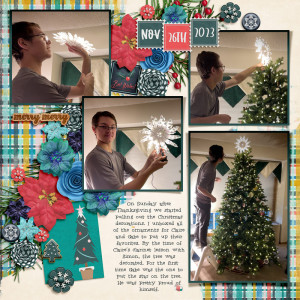 20231126 putting up the tree
