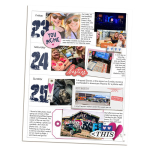 Week 8 Memory Planner - right page