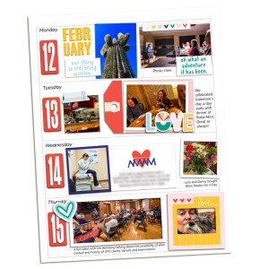 Memory Planner Week 7 - Left Page