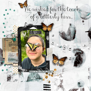 Butterfly-kiss