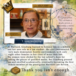 Ruth Bader Ginsburg A Woman To Admire