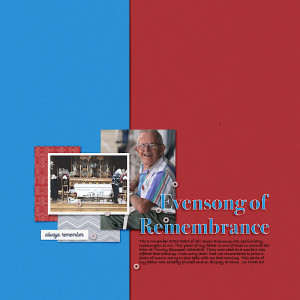 Evensong of Remembrance