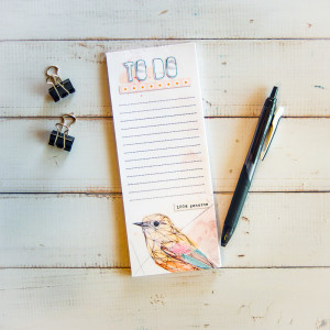 To Do List -- Hybrid Tear-away Notepad