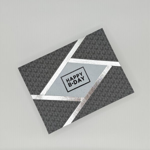 Faux Fractured Card