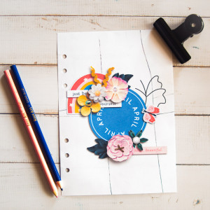 April planner cover (hybrid)