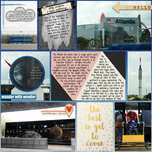 Kennedy Space Center bus tour (right)