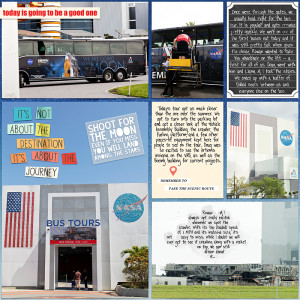 Brendazzle Kennedy Space Center bus tour (left)