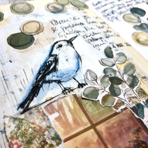 Junk Journal 2 - hybrid - close up