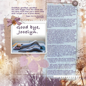 Good Bye Jocelyn 2024