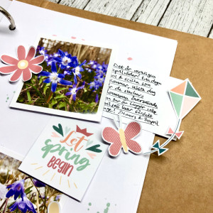 Let spring begin - hybrid - hidden journaling