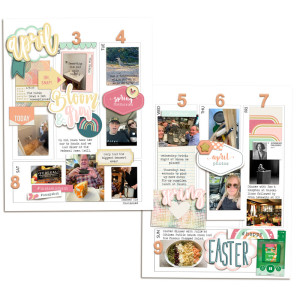 April Memory Planner